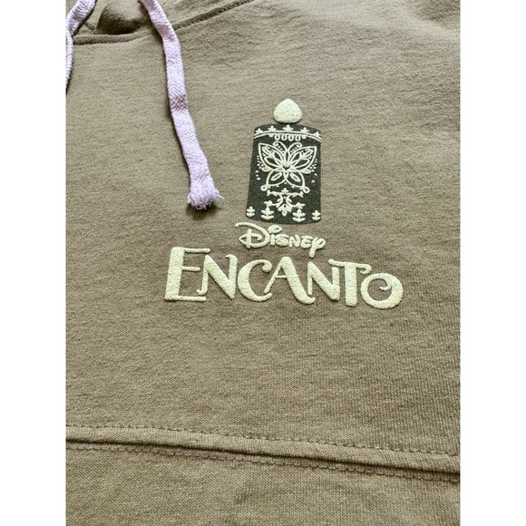 Disney Parks Encanto Bruno Green‎ Spirit Jersey Glow In the Dark Hoodie L Unisex - Picture 9 of 10